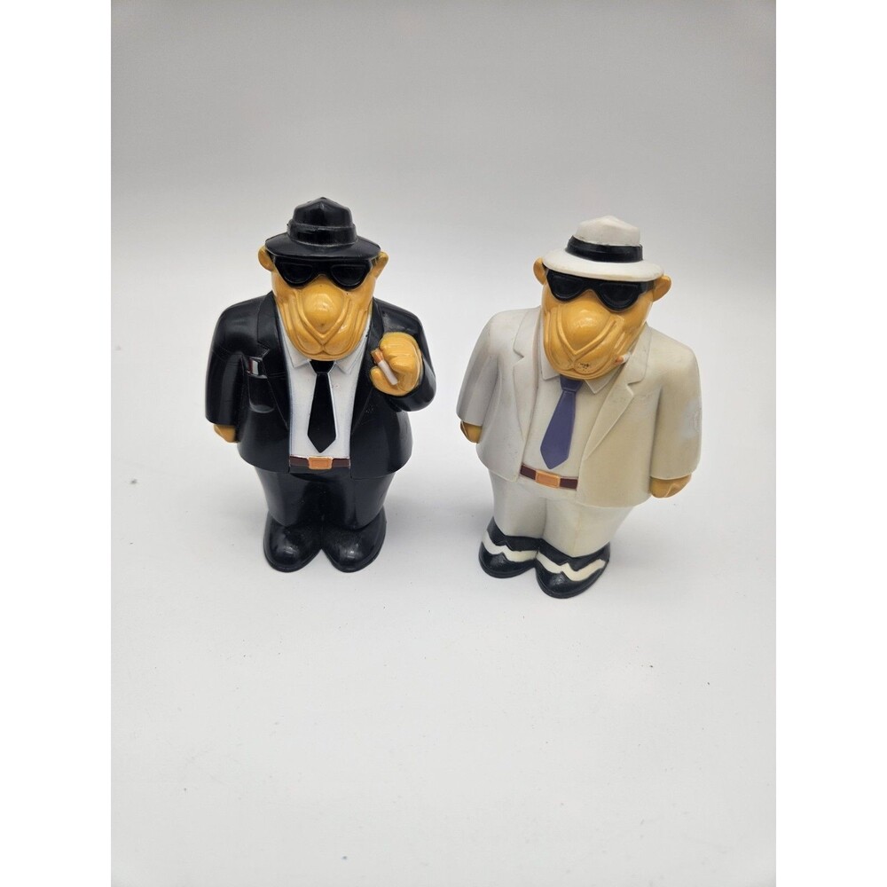 Vintage Joe Camel 1993 Salt and Pepper Shaker Set RJ Reynold Gangster 4" Tall